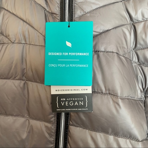 Noize Gray Kern Hooded Puffer Jacket Size L - Picture 7 of 7